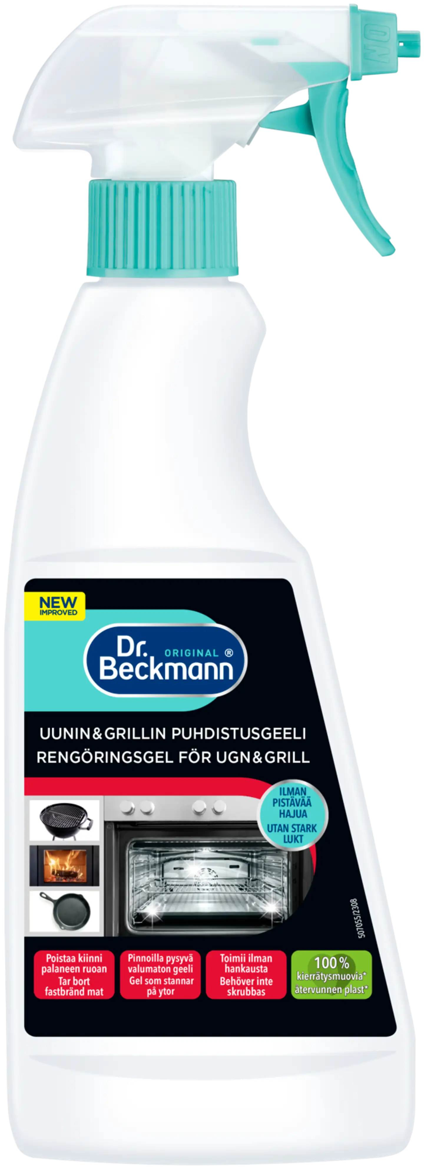 Dr. Beckmann uunin ja grillin puhdistusgeeli 375 ml