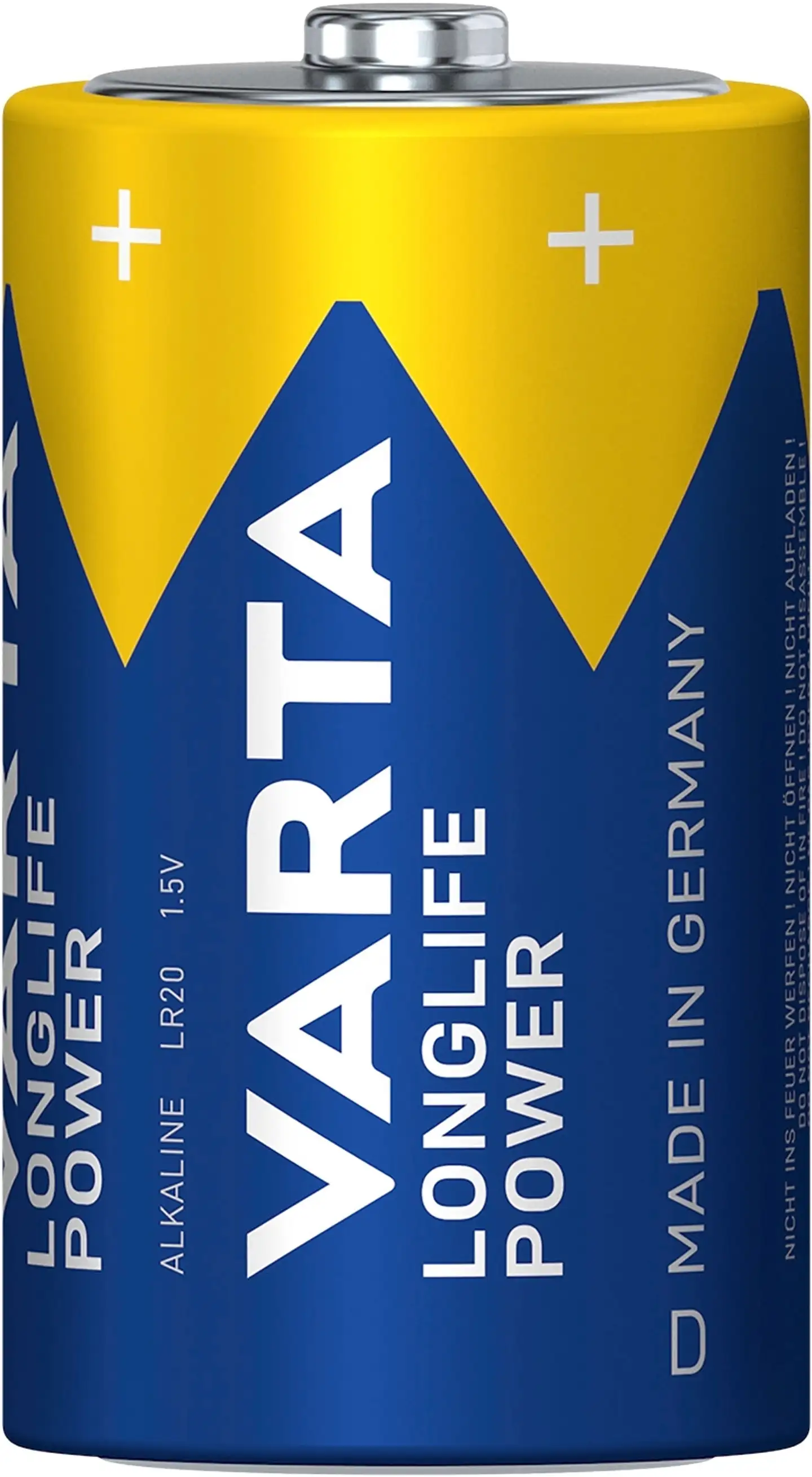 Varta Longlife Power 2xD LR20 alkaliparisto - 2