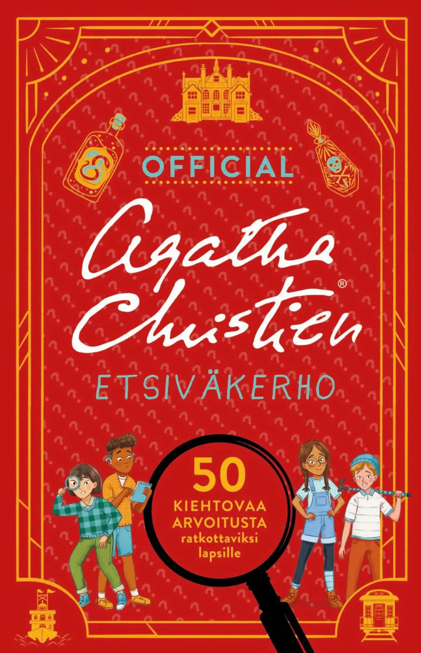 Moore, Virallinen Agatha Christien etsiväkerho - 50 kietovaa arvoitusta ratkottavaksi lapsille
