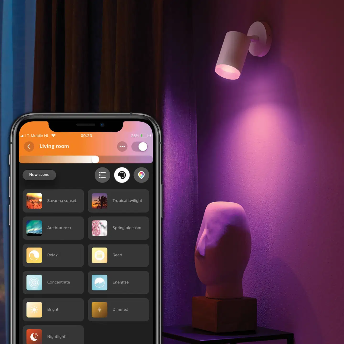 Philips Hue Fugato -kohdevalaisin 4.2W 2000-6500K 400LM valkoinen - 8