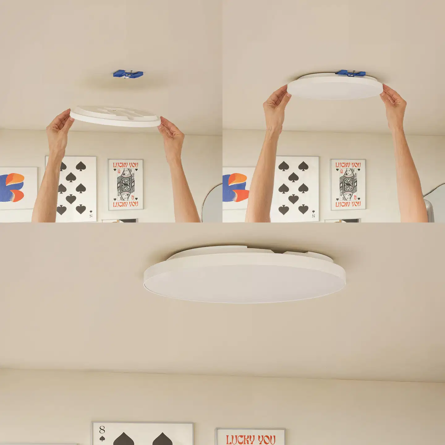 Philips Smart Lighting kattovalaisin pyöreä 24W RGB + valkoinen säädettävä kaukosäätimellä - 6