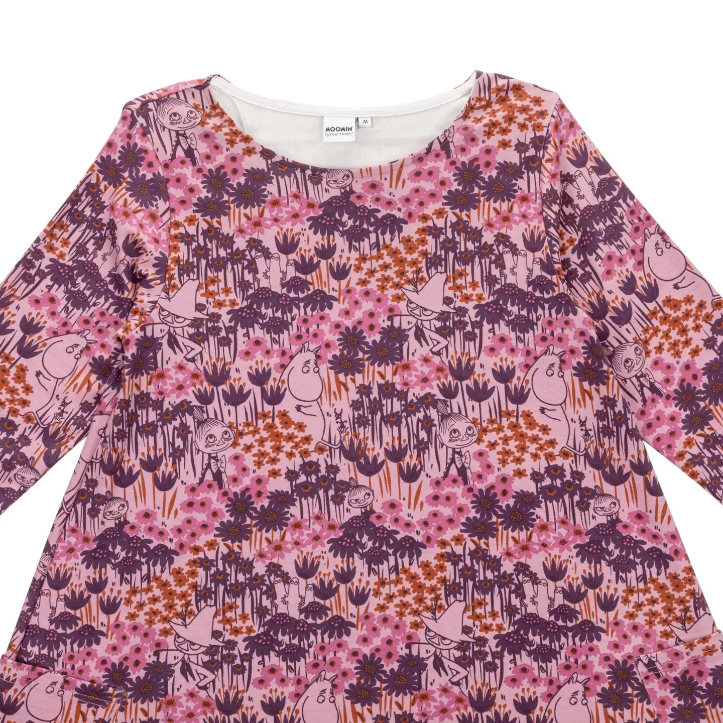 Muumi naisten mekko Jenni Kaunokainen 589726 - Roosa - 2