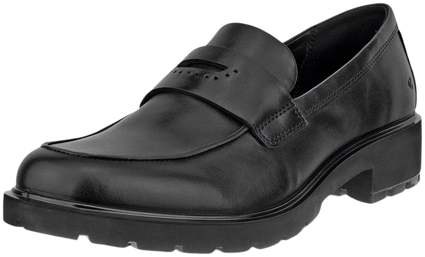 Ecco naisten nahkaloafer Metropole Vienna - Black - 4