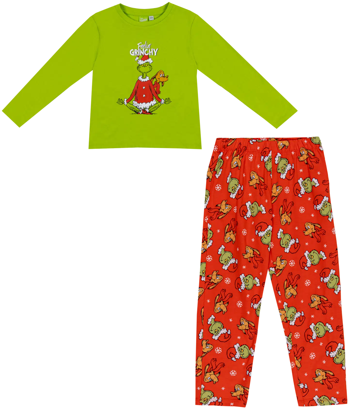 The Grinch Lasten pyjama 1006255 - Vihreä, punainen - 1