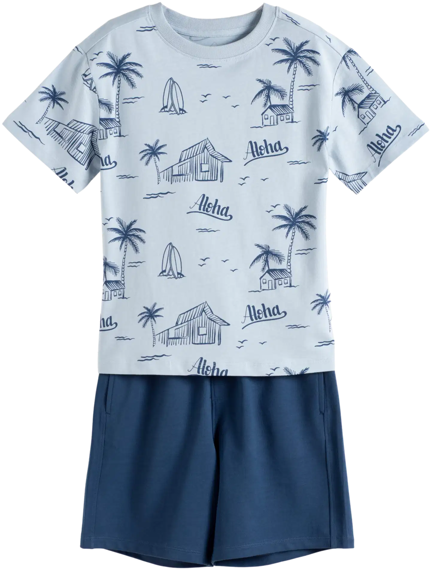 TEX lasten shortsisetti Ranta I276359 - BLUE 8 - 3