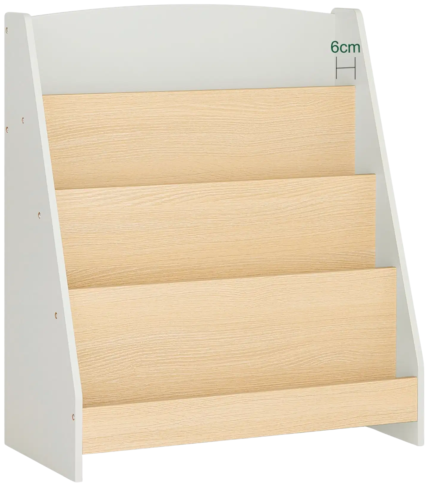 SoBuy lastenhylly vaalea tammi ja KMB106-HG - 3