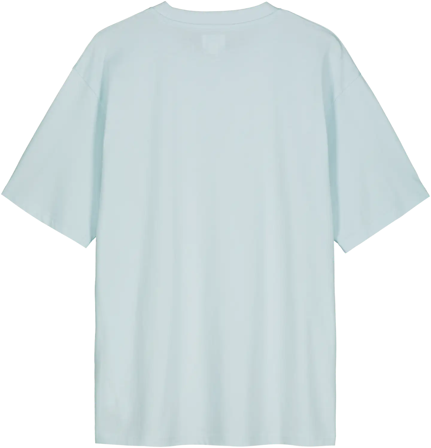 WKLY. miesten t-paita oversize 195W252515 - Light Blue - 2