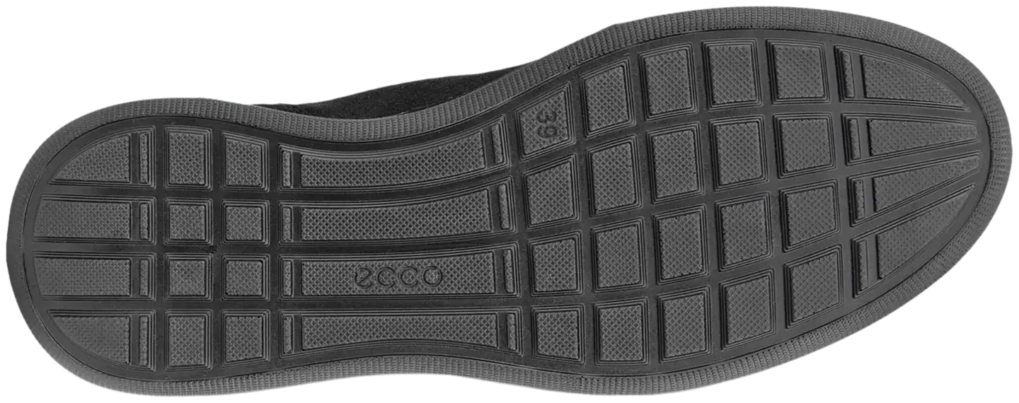 Ecco naisten kävelykenkä Move ZIP tennari - Black/Cravel - 9