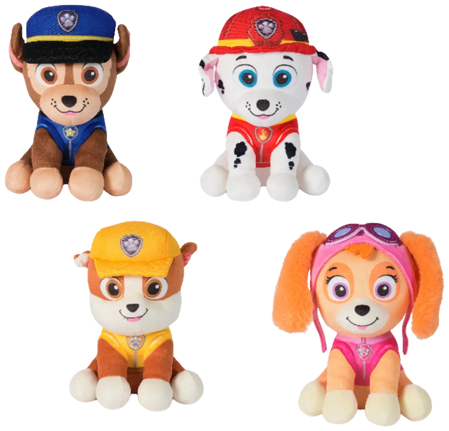 Paw Patrol lasten pehmolelu 16,5cm, erilaisia