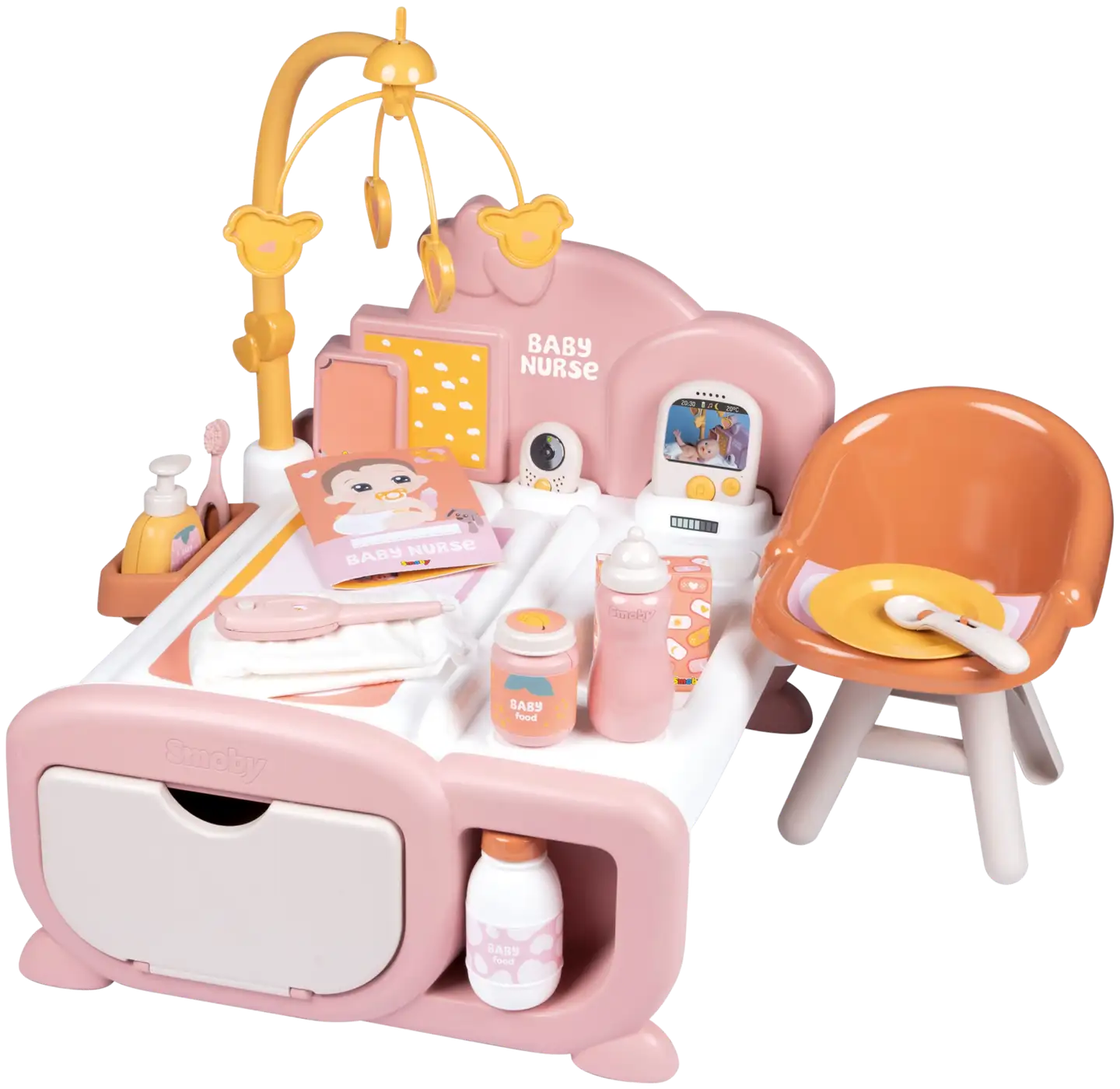 Smoby Baby Nurse Nuken Cocoon 3in1 lepo- ja virikenurkkaus - 1