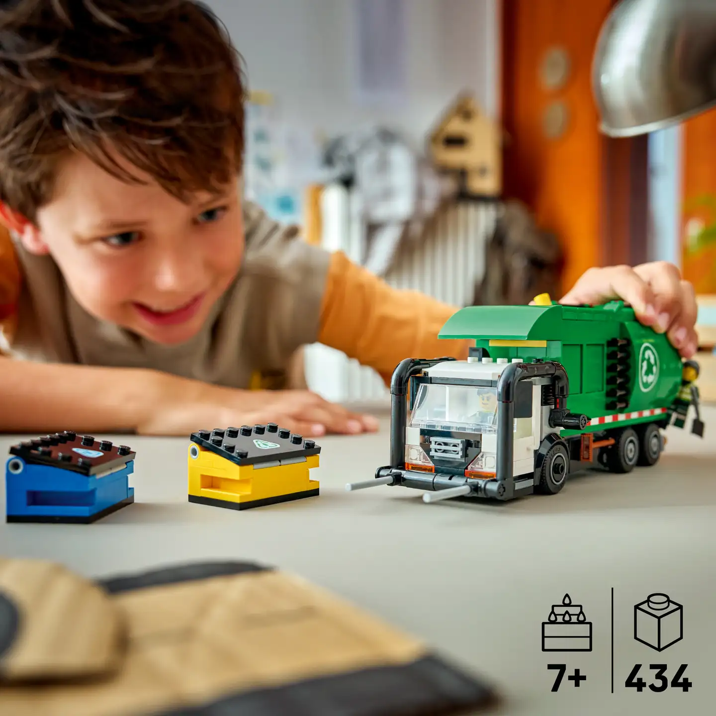 LEGO® City Great Vehicles 60495 Kierrätyskuorma-auto - 6