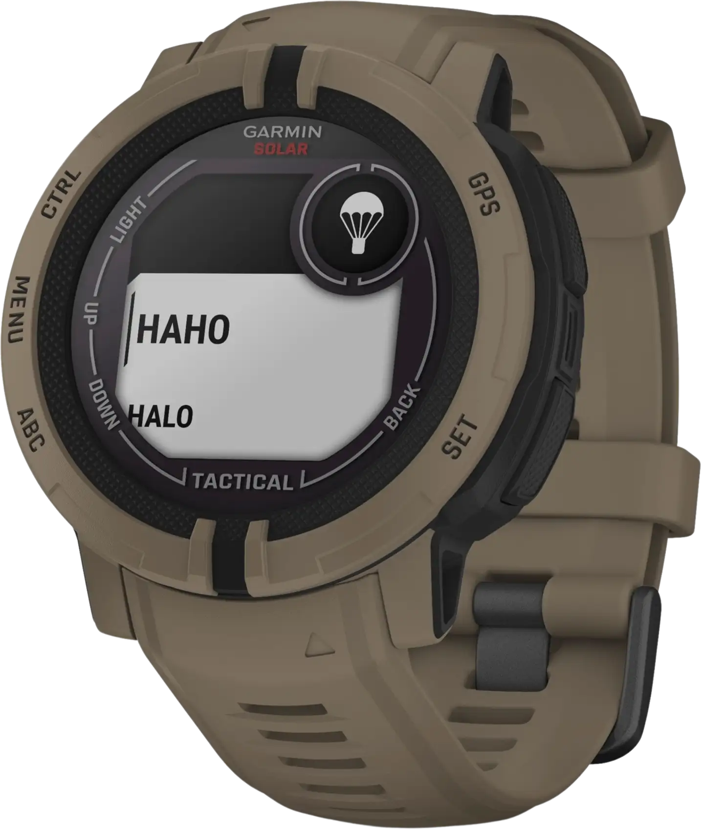 Garmin Instinct 2 solar taktinen versio multisport GPS kello, ruskea - 4