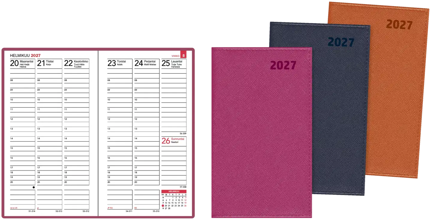 Taskukalenteri 2027