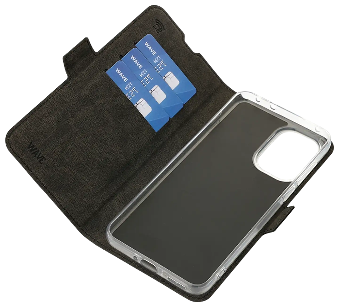 Wave Book Case, OnePlus 15R, Musta - 4