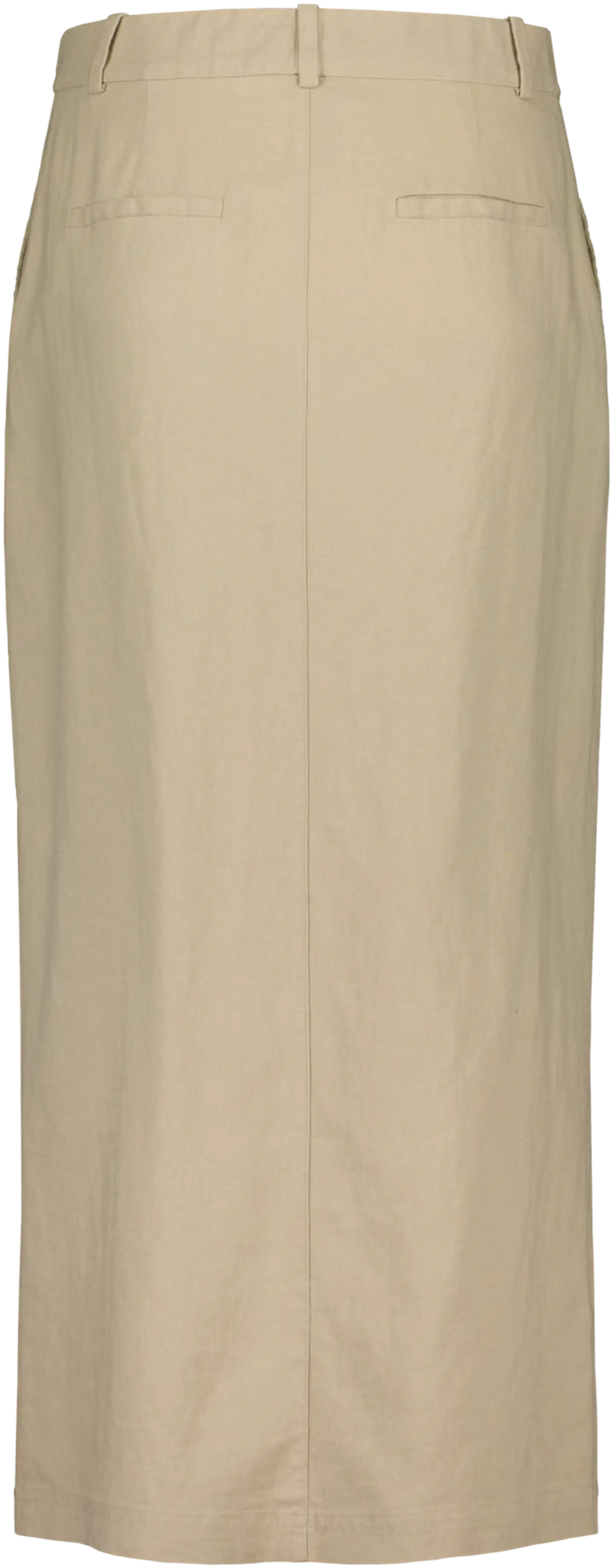 Finlayson naisten pellavahame - Taupe - 2