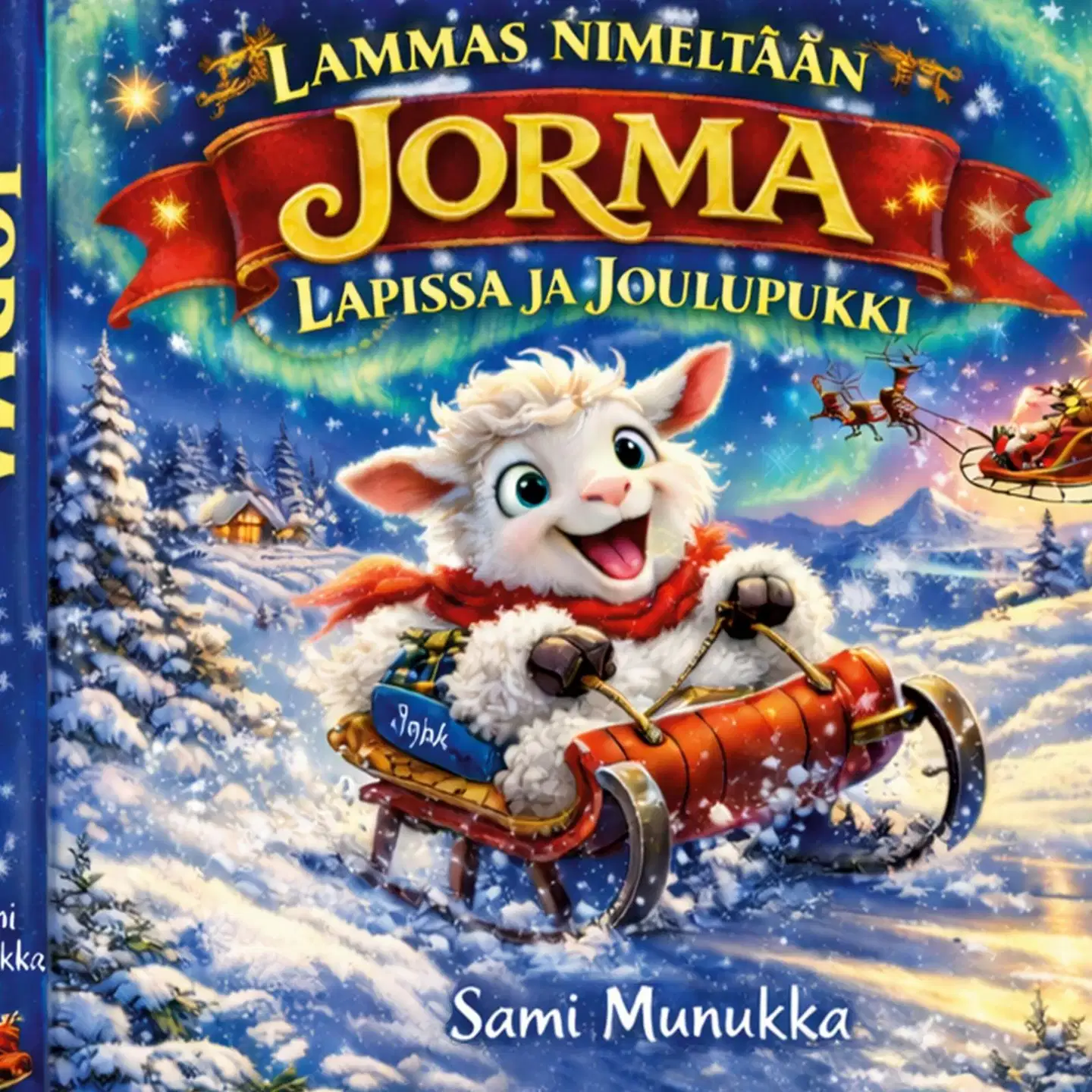 Munukka, Lammas nimeltään Jorma - Lappi ja joulupukki