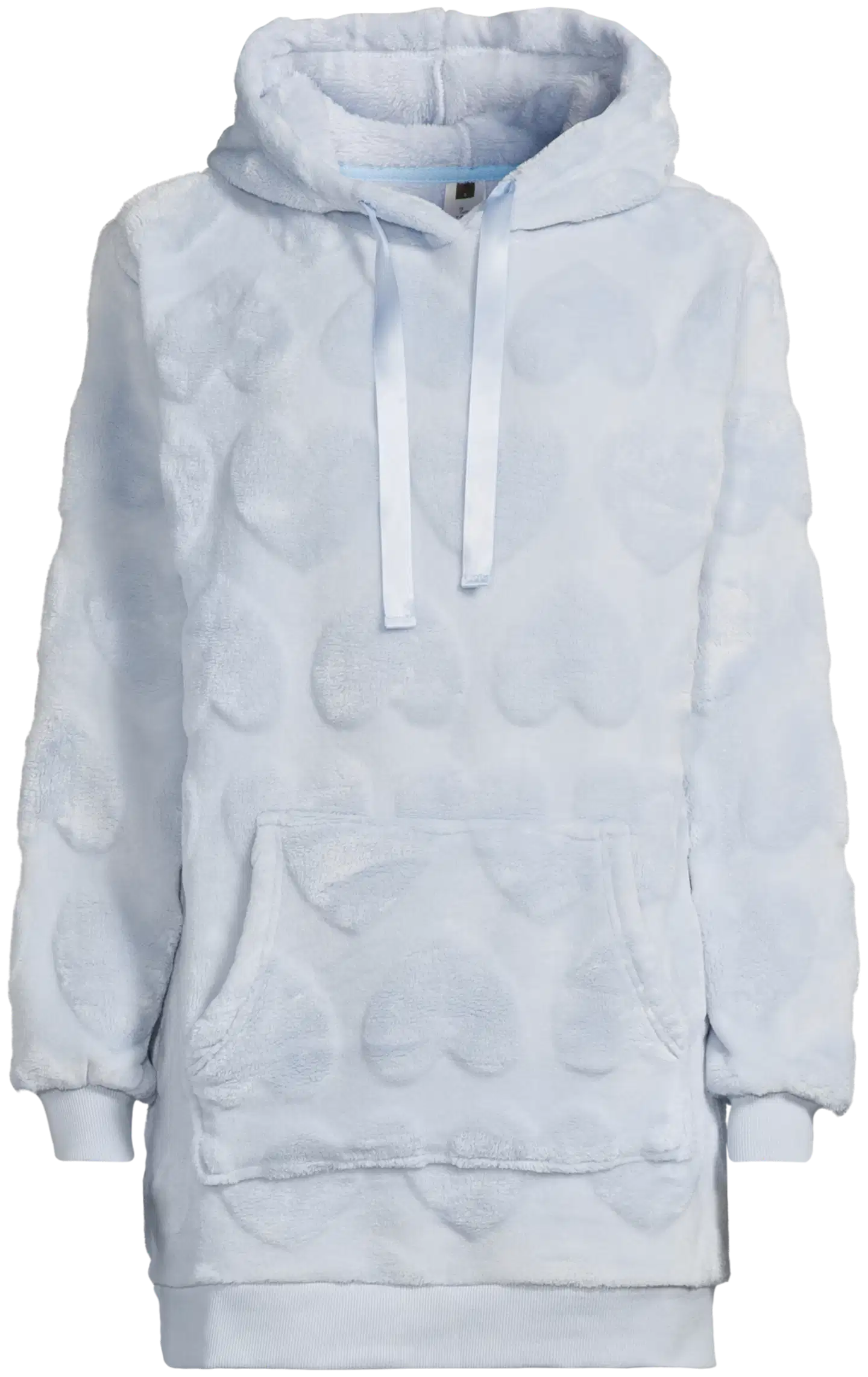 Actuelle naisten fleecetunika 212A382638 - LT blue - 2