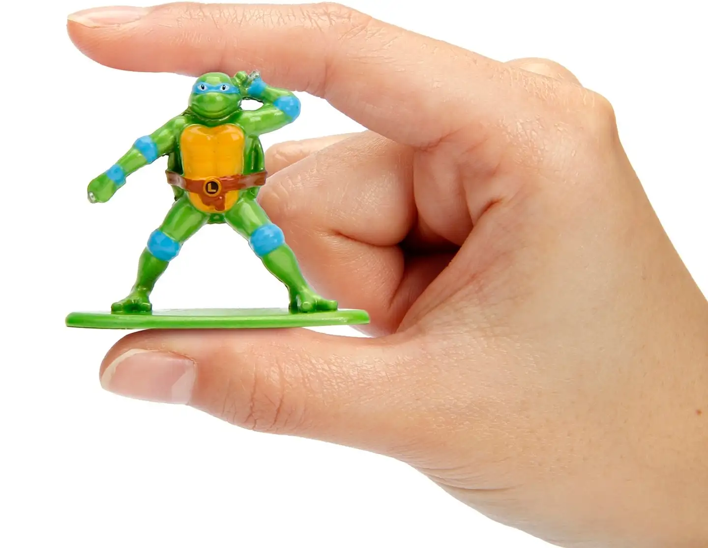 Jada Turtles keräilyhahmot, 4 cm, metallia (die-cast), 18 kpl/pakkaus - 4