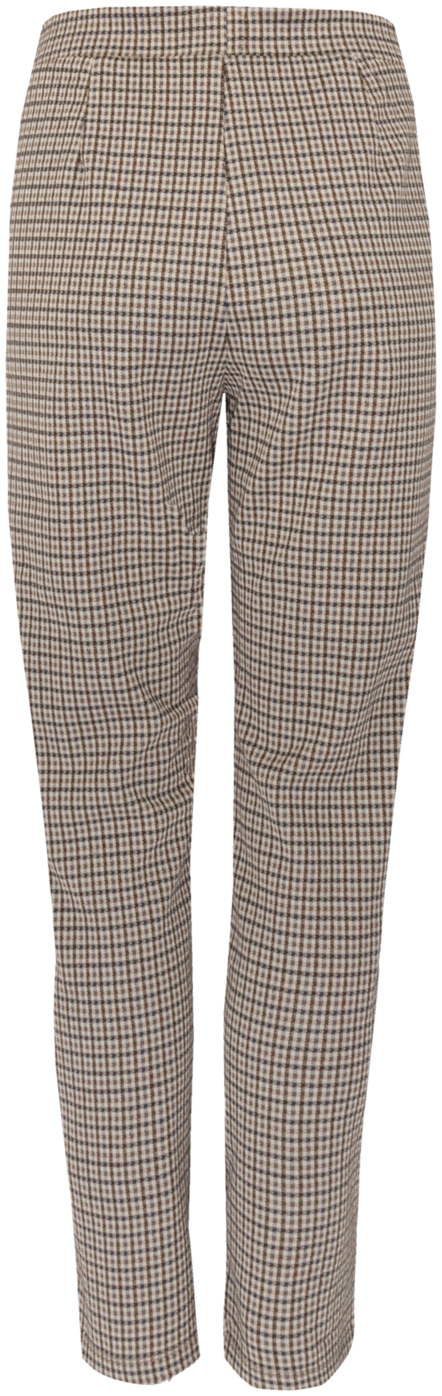 House naisten housut jacquard 222H402513 - brown your own option - 2