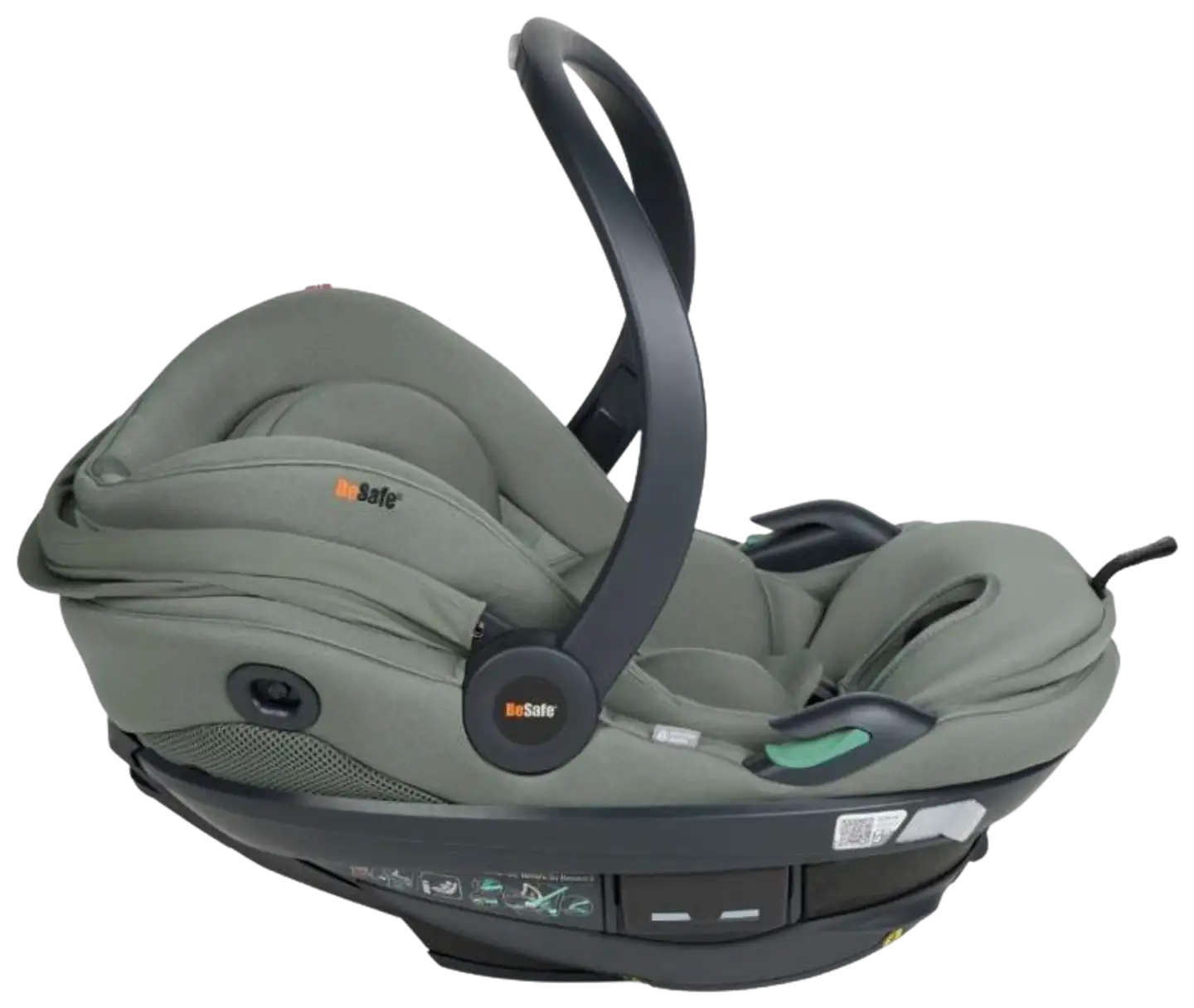 Besafe Go Beyond 2 turvakaukalo Meadow Green SoftB - 3