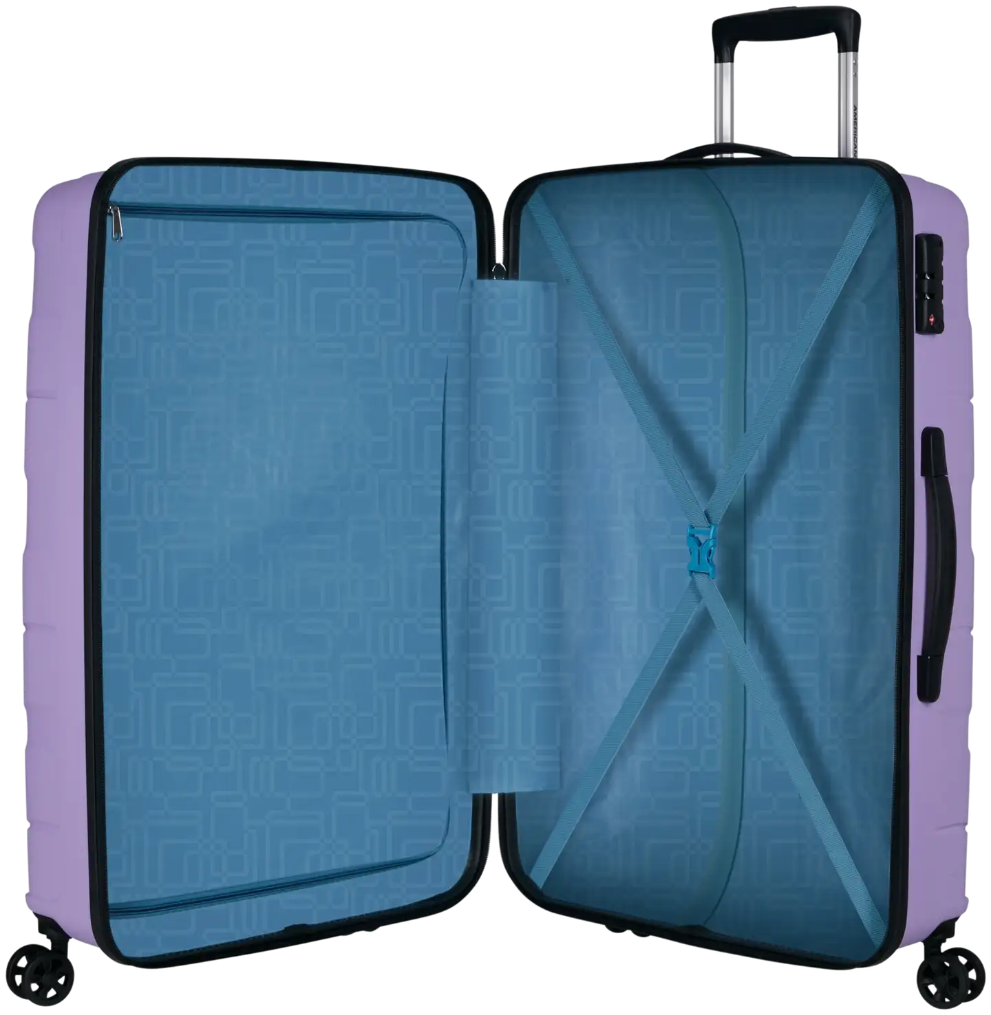 American Tourister matkalaukku Jetdriver 3.0-spinner 77/28 lila - 4