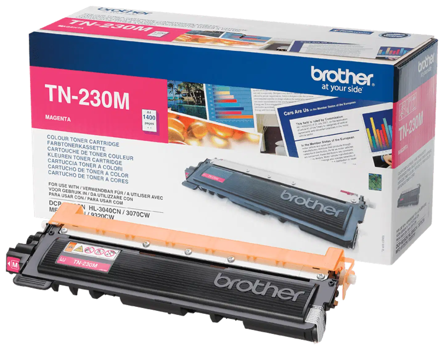 Brother laservärikasetti TN-230M musta - 1