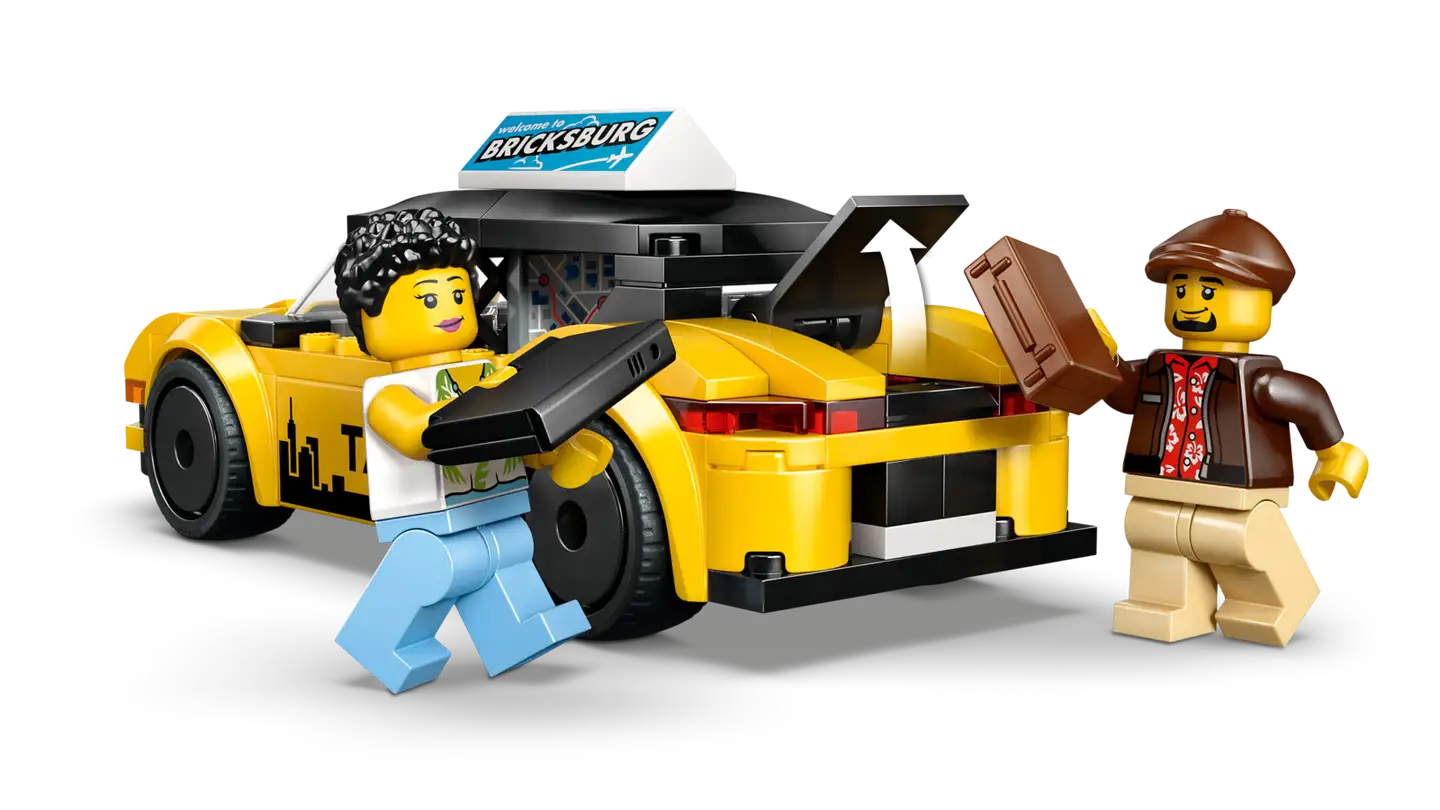 LEGO® City Great Vehicles 60487 Keltainen taksi - 13