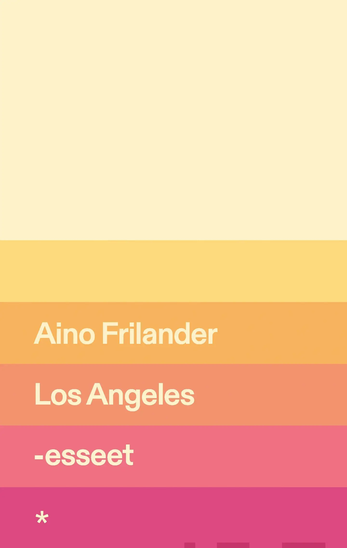 Frilander, Los Angeles -esseet