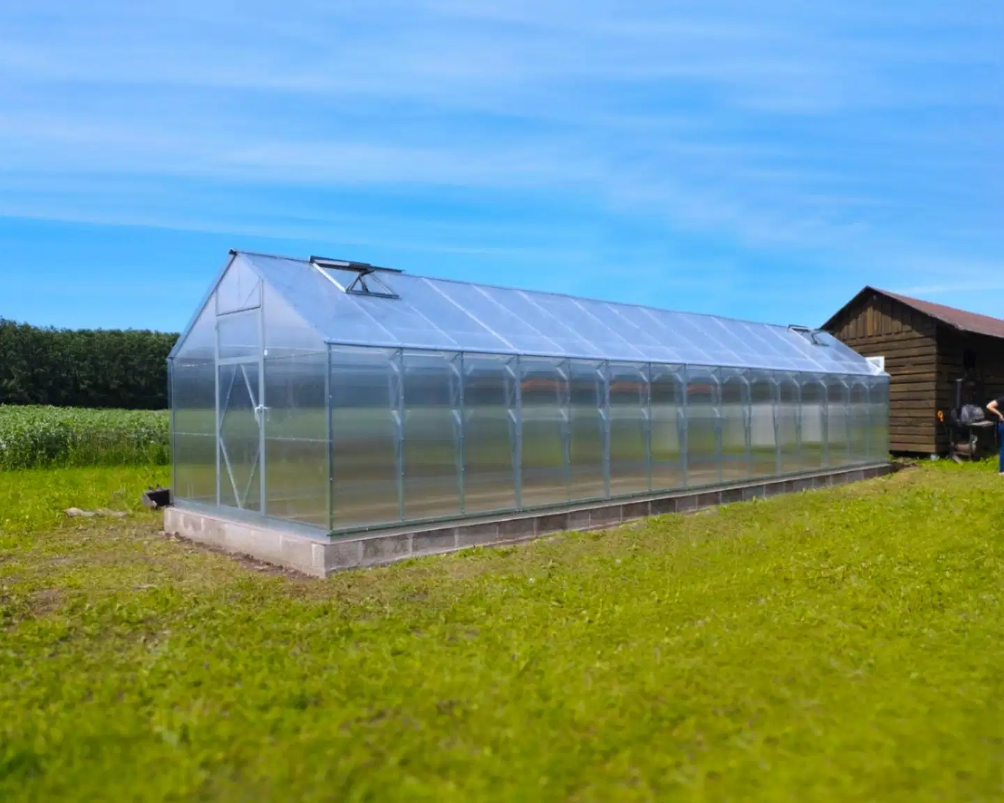 Ecoslider kasvihuone 2.5 X 10.47 - 1