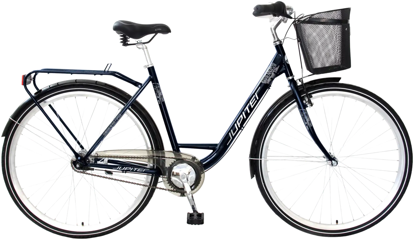 Jupiter Vienna 28" kaupunkipyörä 7-vaihdetta runko 51 cm sininen