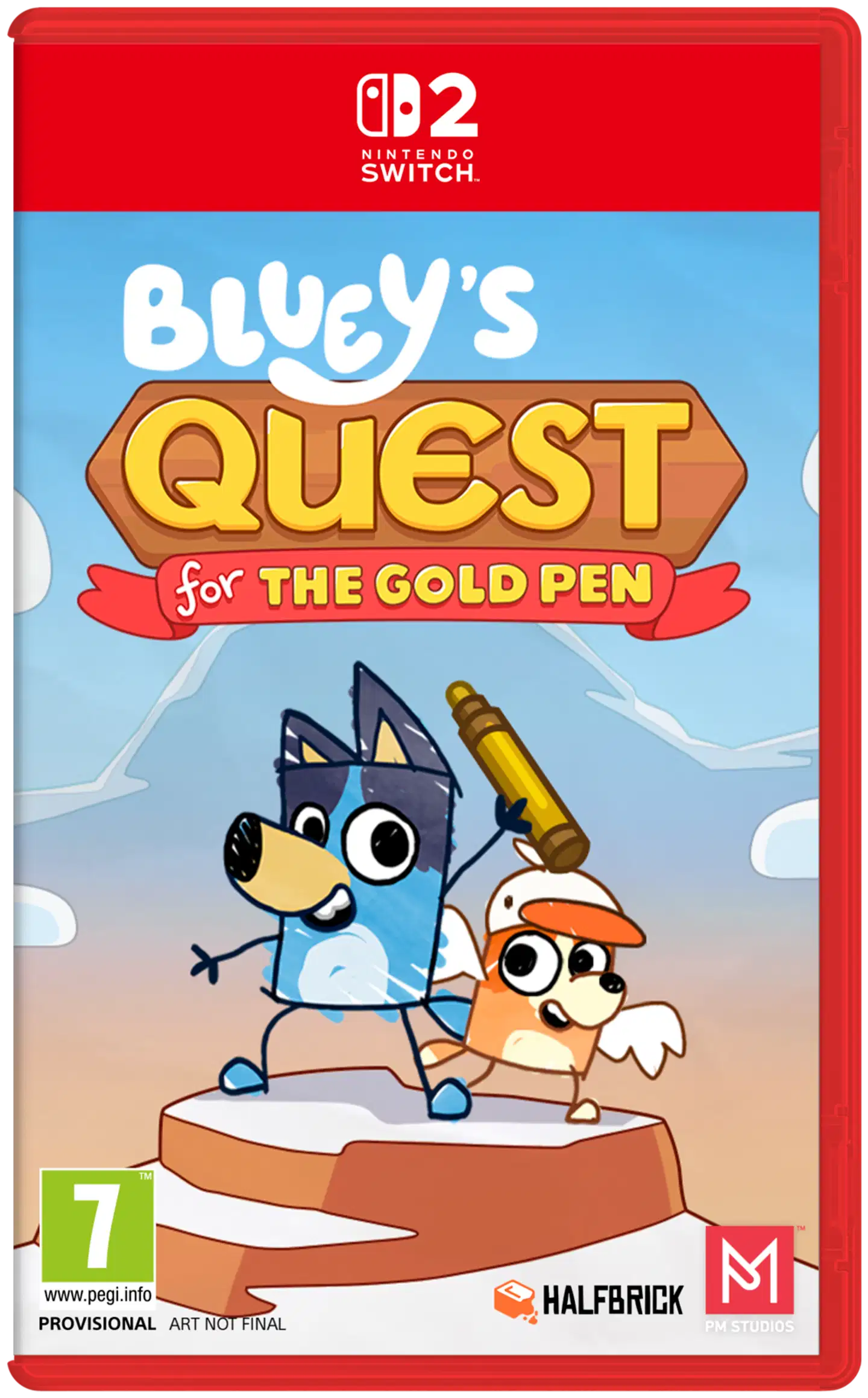 Switch 2 Bluey´s Quest for the Gold Pen