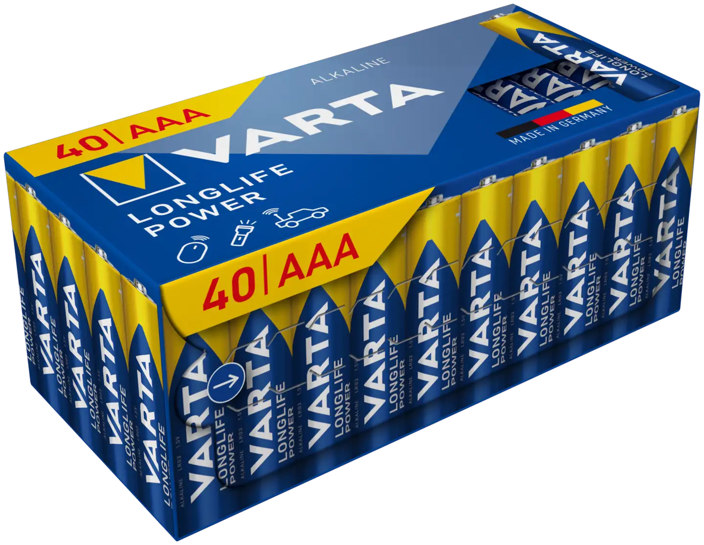 Varta Longlife Power 40 AAA CUBE - 1