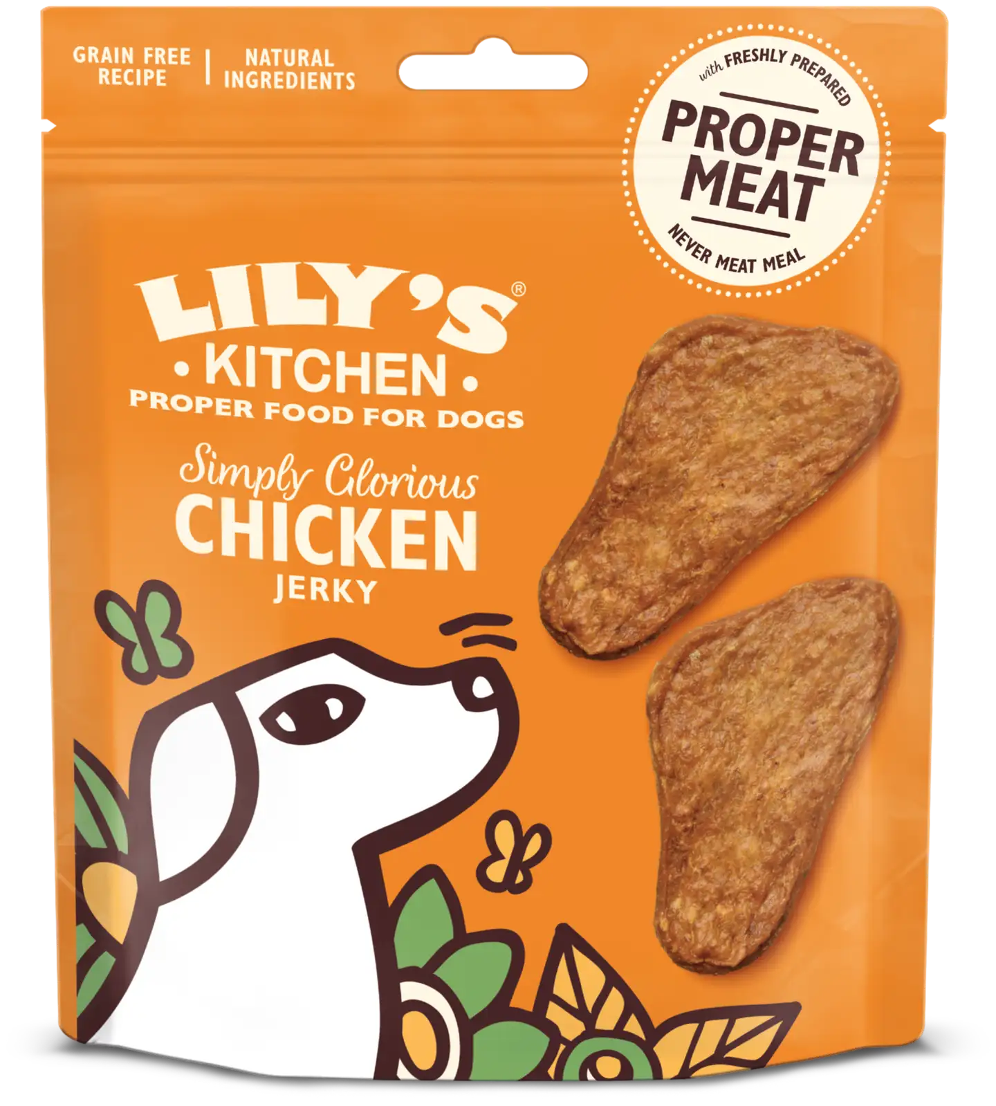 Lily's Kitchen 70g Simply Glorious Chicken Jerky koiranherkku