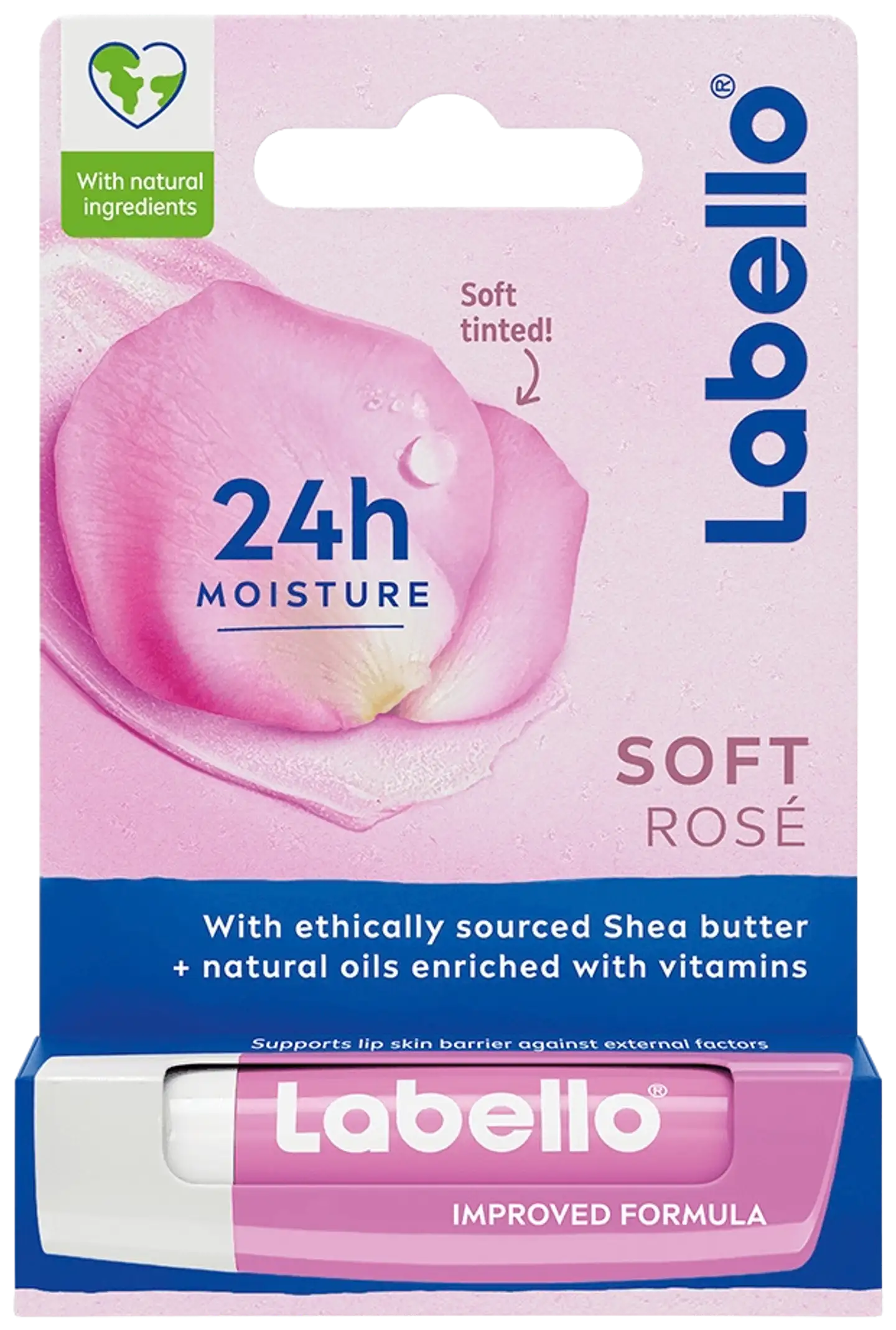 Labello 4,8g Soft Rosé -huulivoide