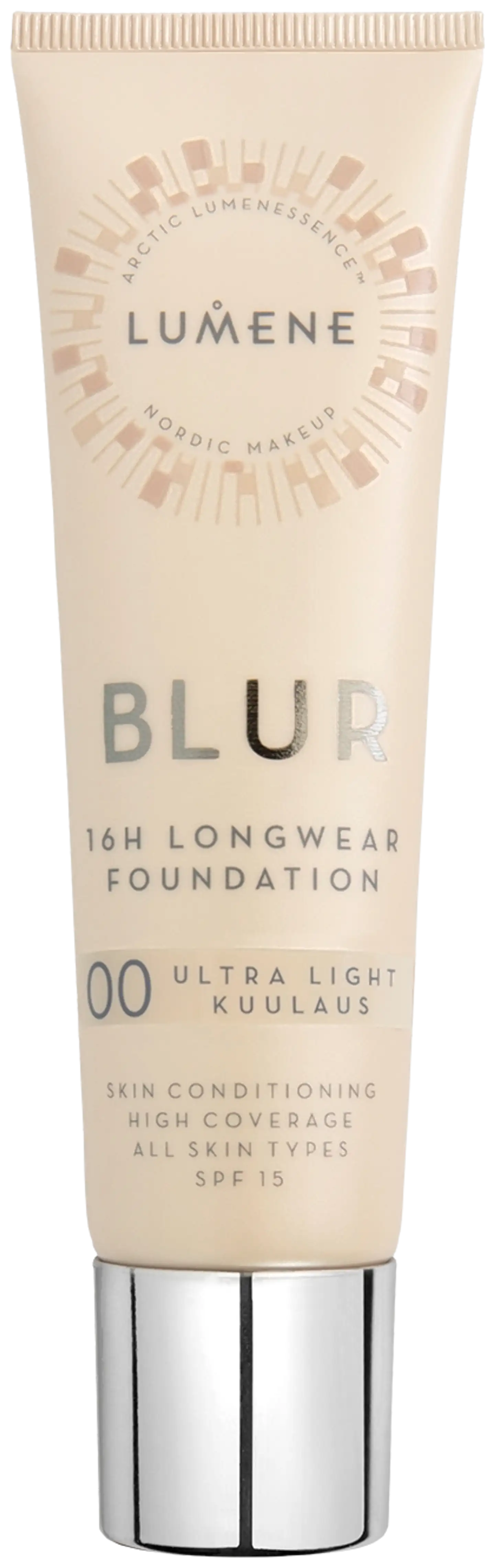 Lumene Blur Pitkäkestoinen meikkivoide SK15 00 Kuulaus 30ml - 1