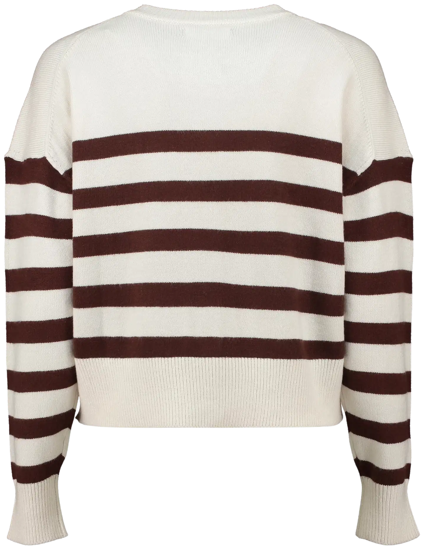 Hailys naisten neuletakki Lo44la - offwhite/cocoa stripe - 3