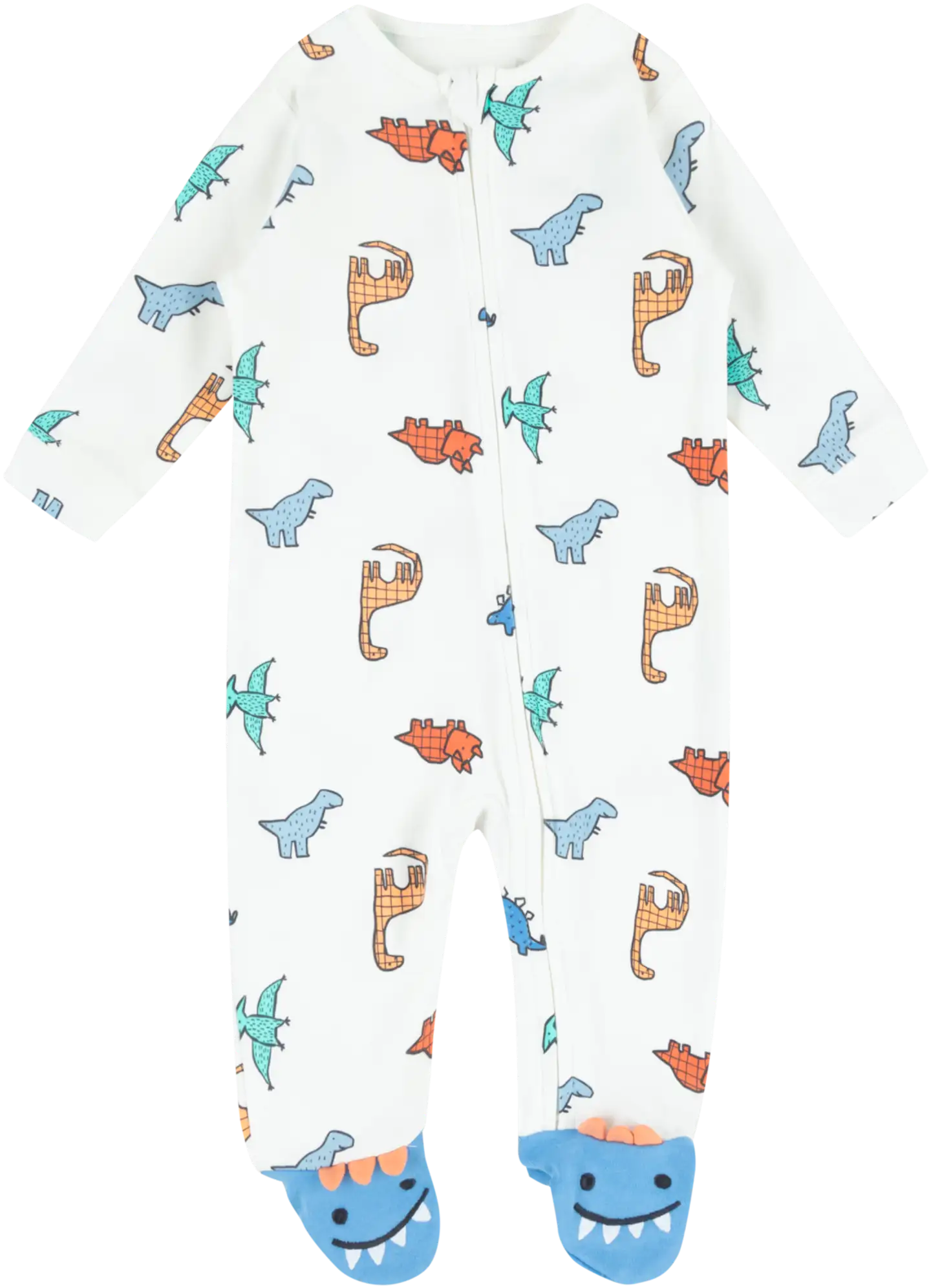 TEX vauvojen pyjama Dino - Off white - 1