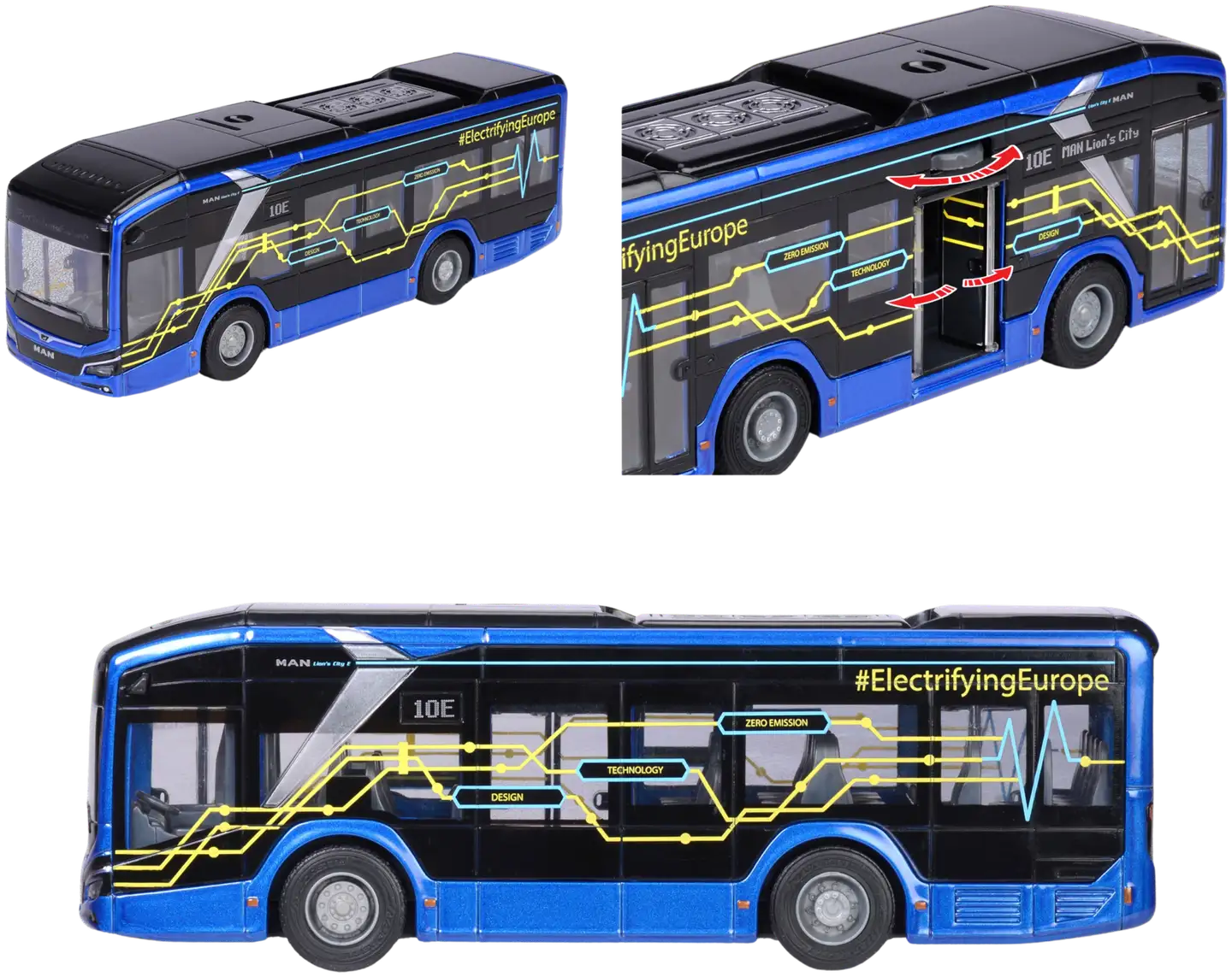 Majorette MAN Lion's City 10 E linja-auto - 7