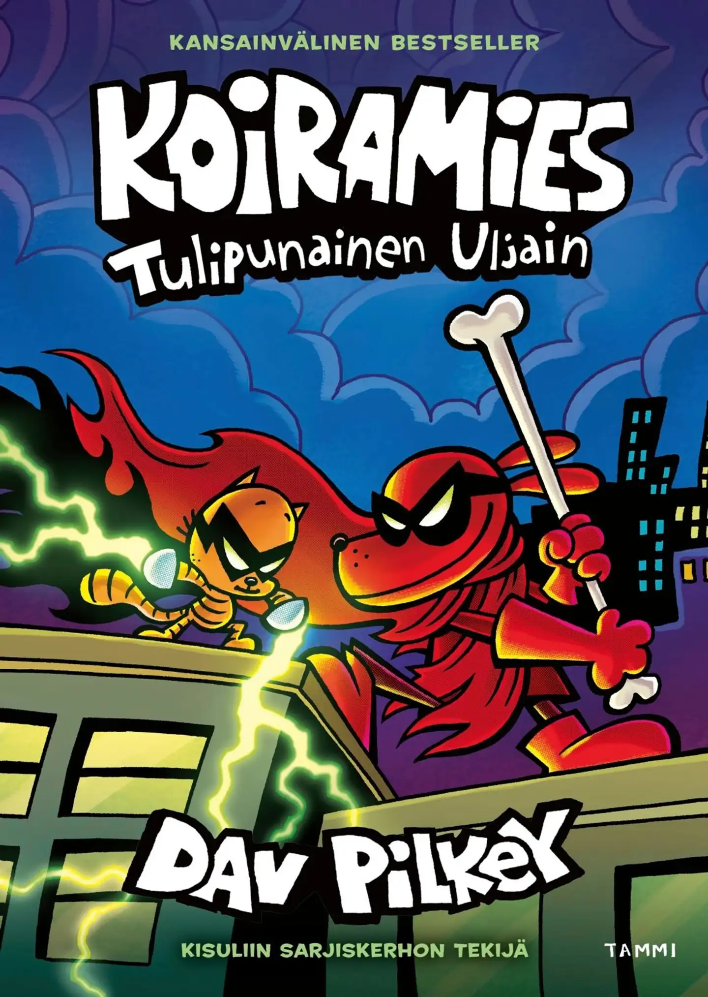 Pilkey, Koiramies Tulipunainen Uljain