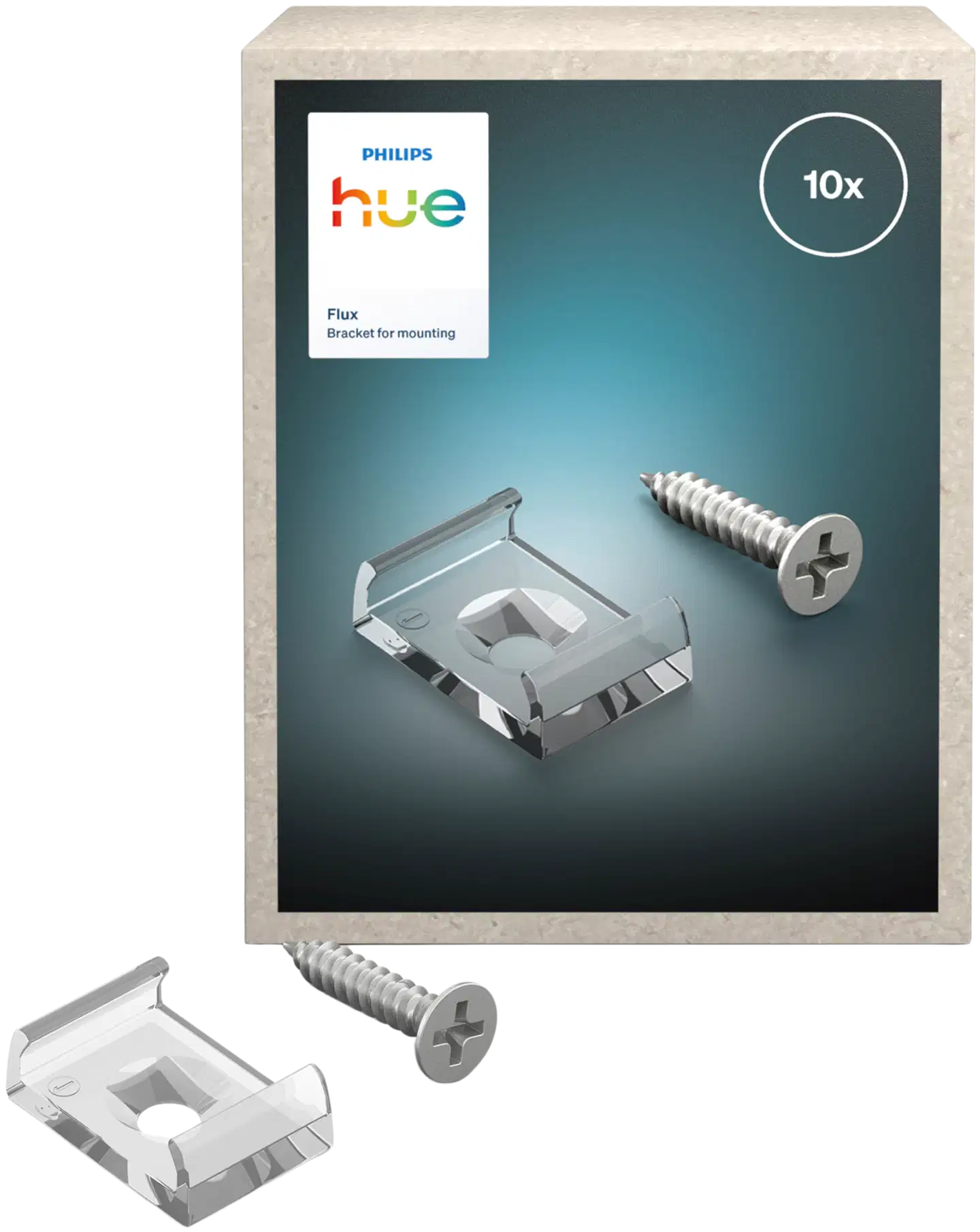 Philips Hue Flux kiinnike 10 kappaletta - 1