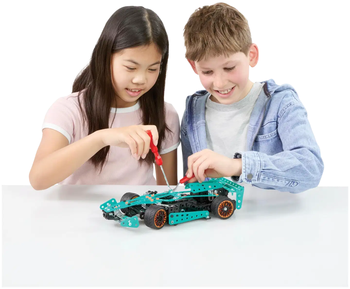 Meccano 2-in-1 Hypercar ja F1 -rakennussarja - 9