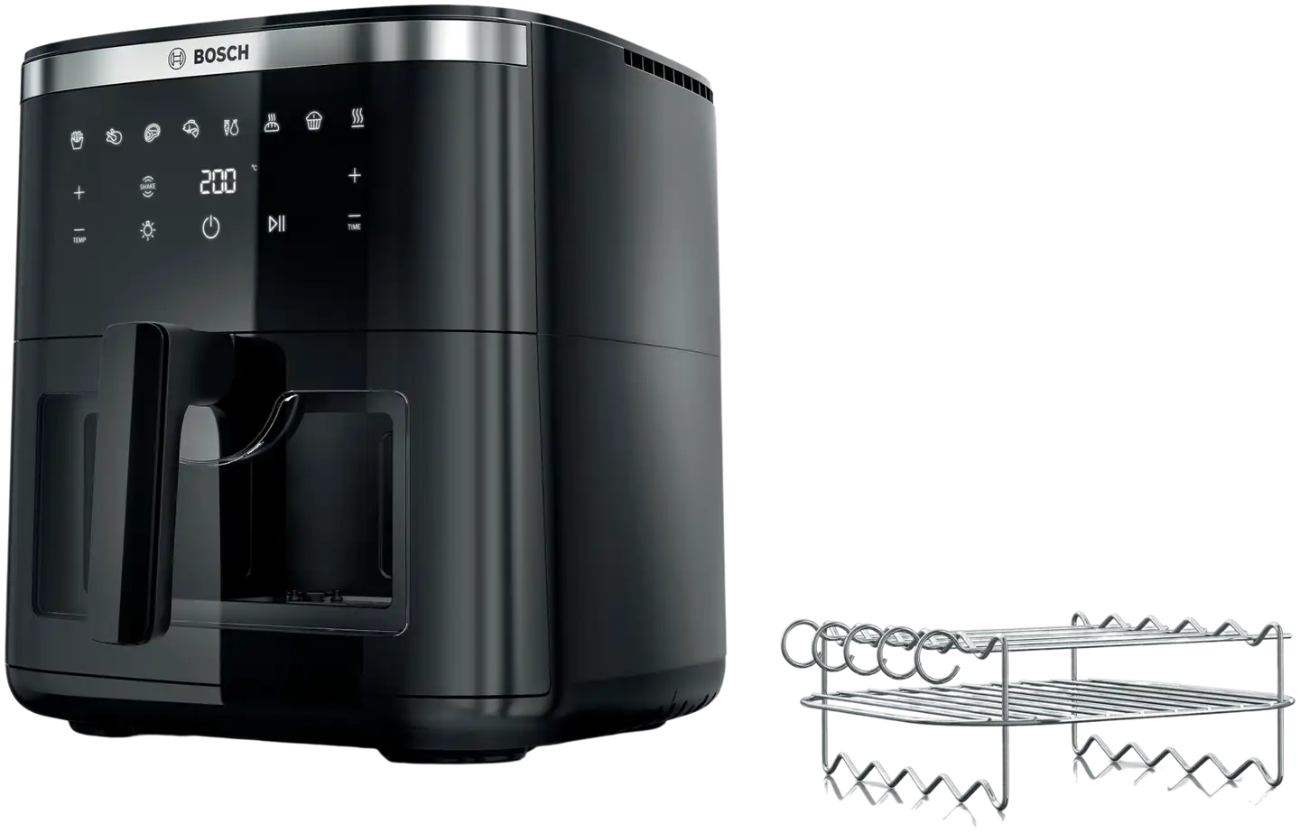 Bosch Serie 6 air fryer musta - 1