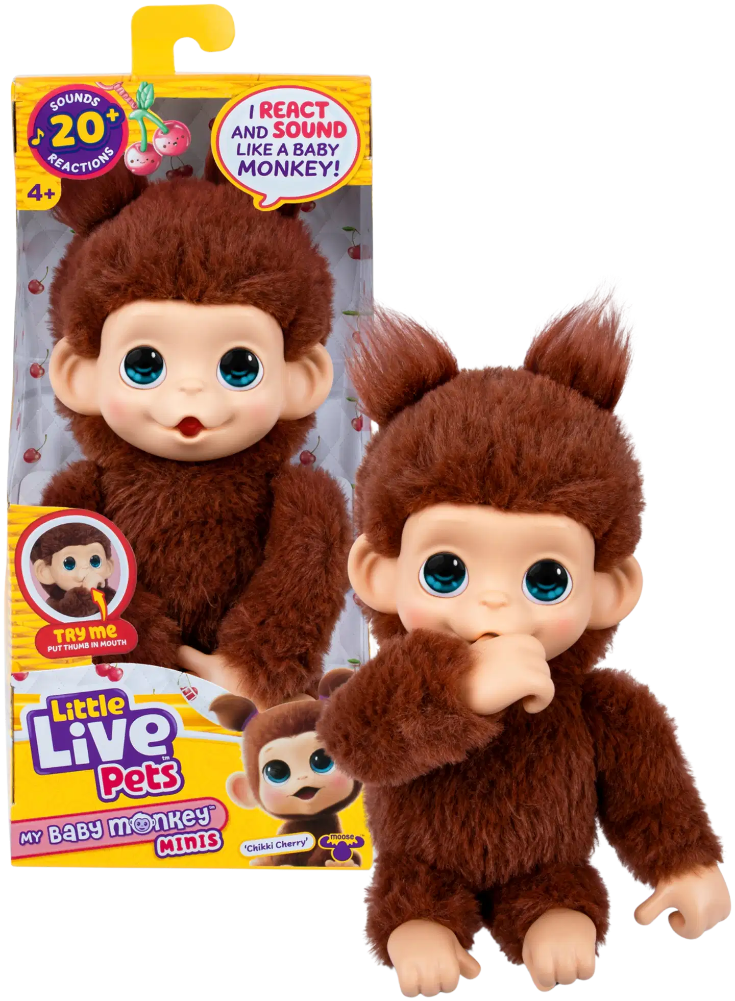 Litltle Live Pets Pieni Vauva Apina - 3