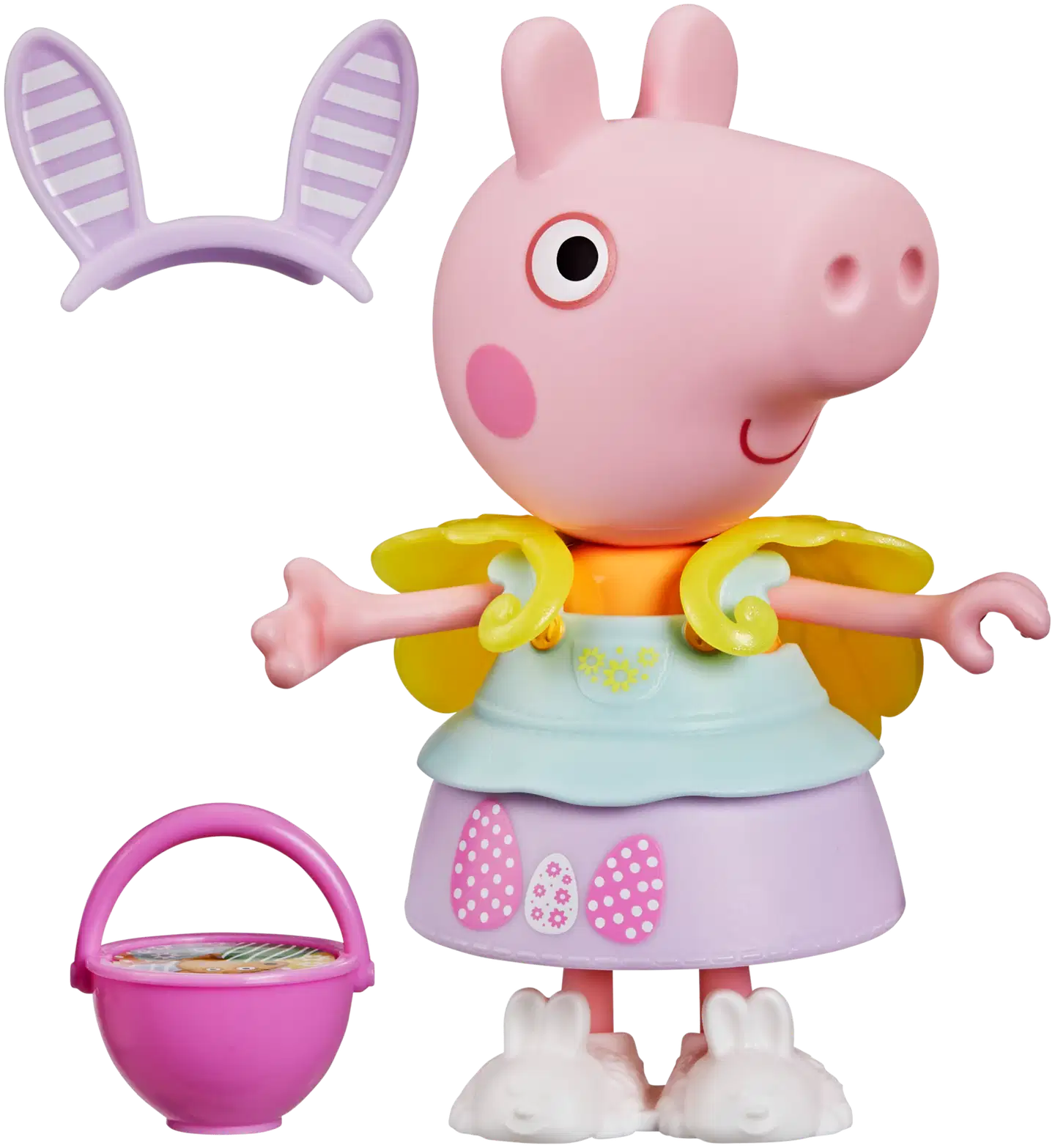 Peppa Pig leikkisetti Pipsan keväinen pukeutumisleikki, 15 cm - 3