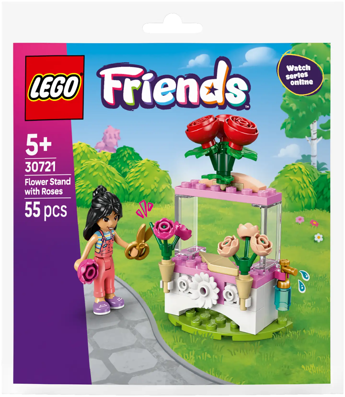 LEGO® Recruitment Bags 30721 Ruusuinen kukkakoju - 1