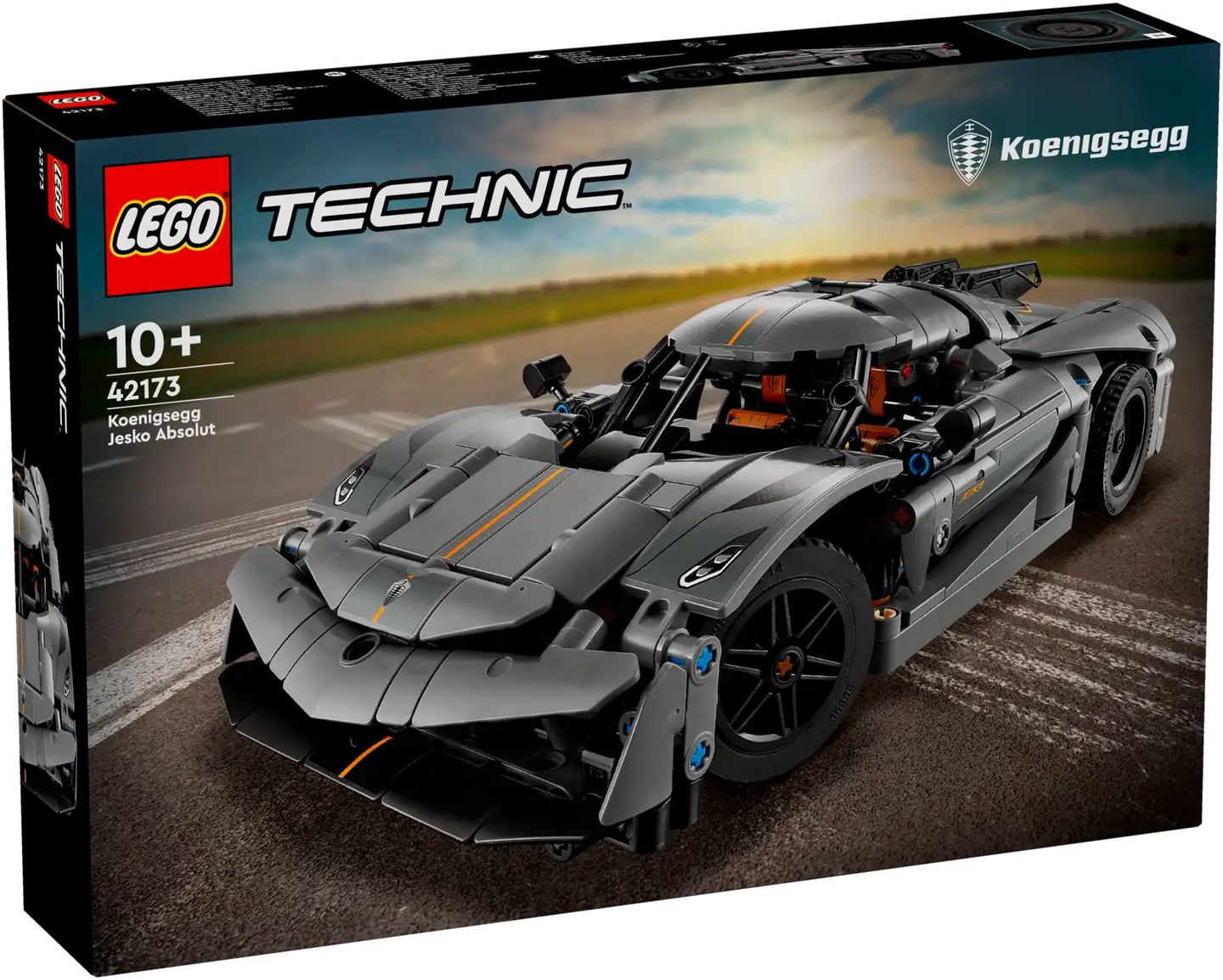 LEGO® Technic 42173 - Harmaa hyperauto Koenigsegg Jesko Absolut - 2