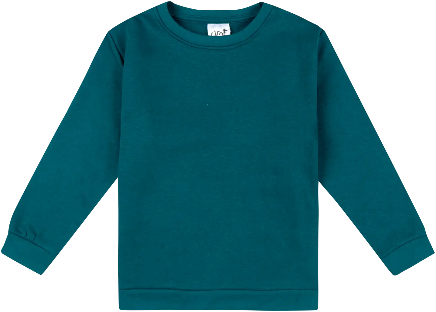Ciraf lasten collegepaita 25PC252808 - Green - 1