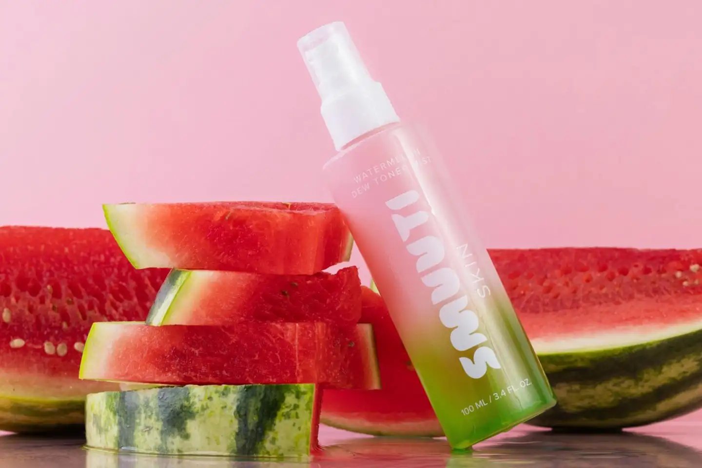 Smuuti Skin Watermelon Dew Toner Mist suihkutettava kasvovesi 100 ml - 4