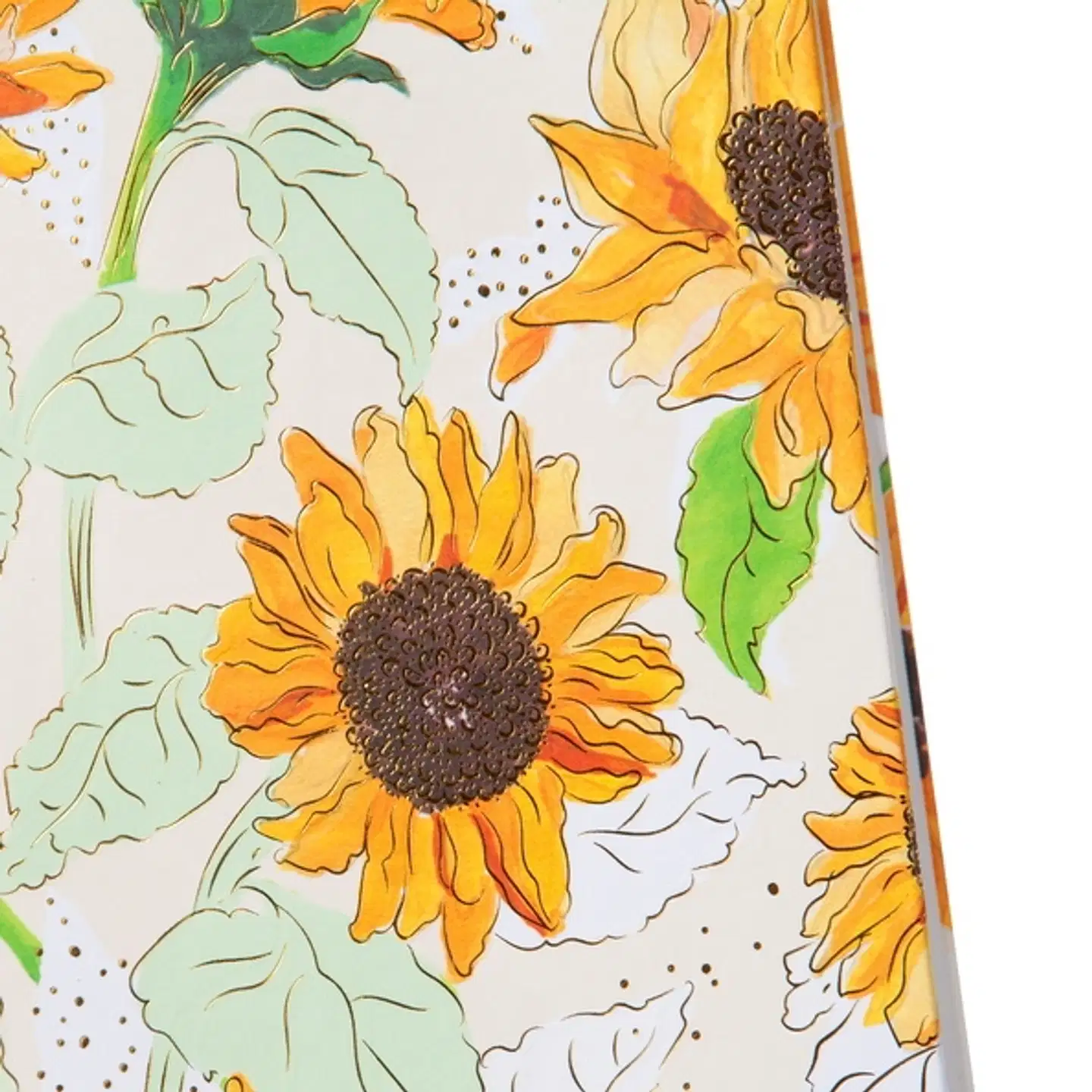 Goldbuch sunflower valkoinen muistikirja A5/200 - 3