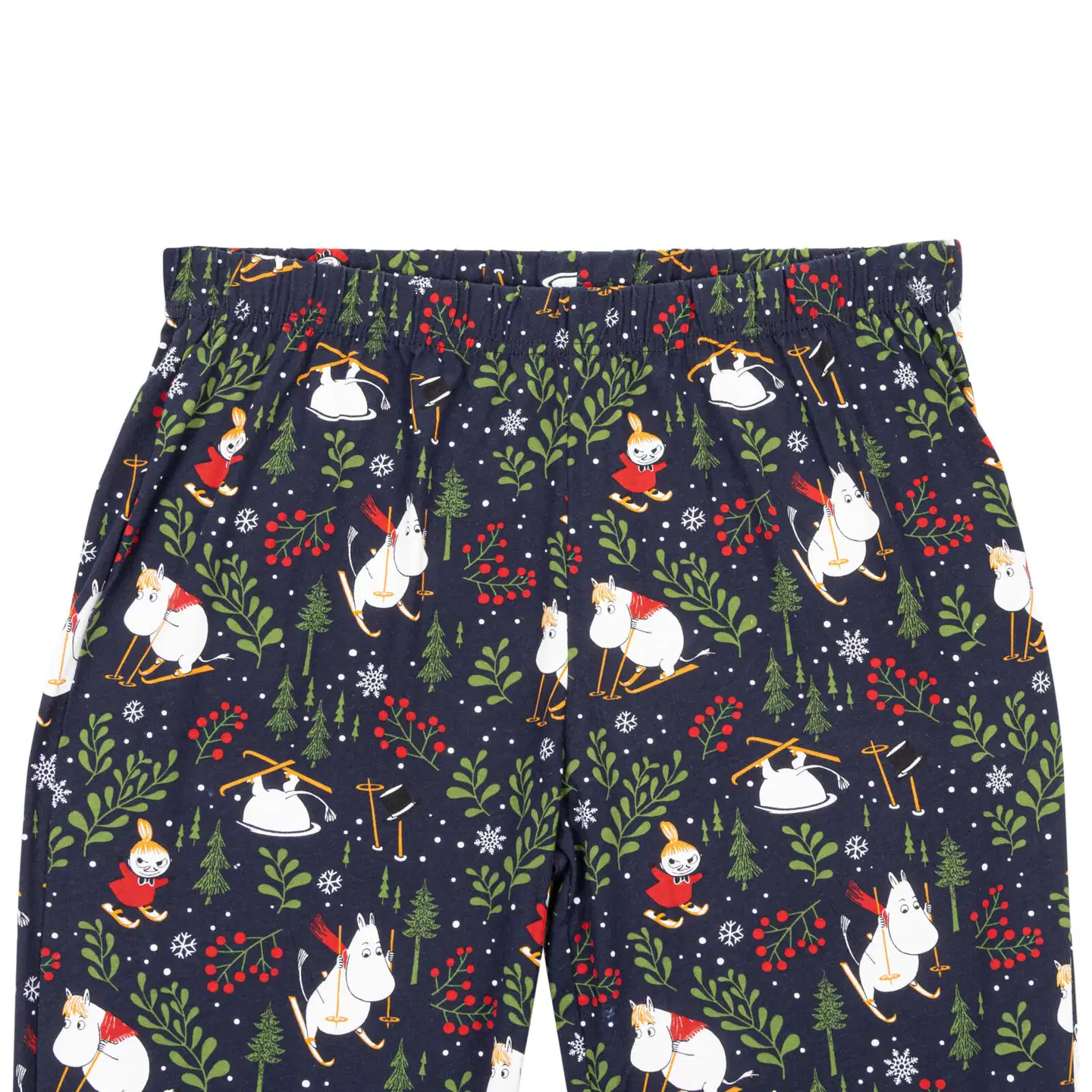Muumi naisten pyjama Hiihtoretki 593716 - tummansininen - 4
